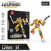 Lijiang Alloy Series "Leopard" transforming robot toy, model number LJ1625.