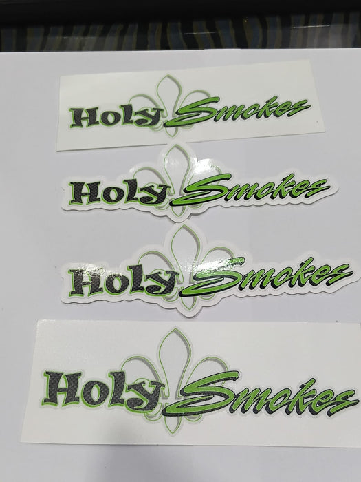 HOLY SMOKER STICKERS