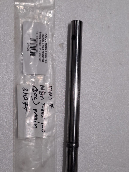 ALIGN T-REX 700(DFC) MAIN SHAFT -PRE OWNED