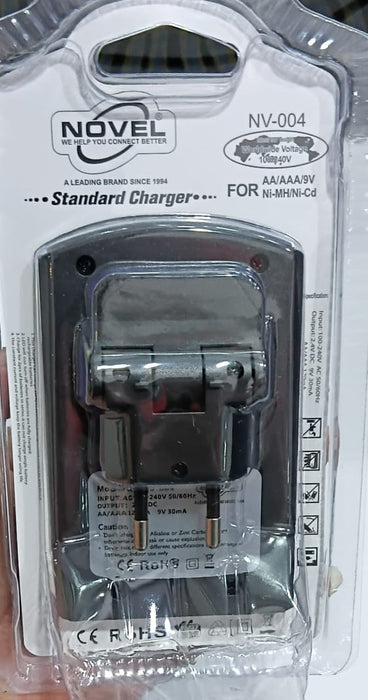 Novel Charger Aa/Aaa/9V