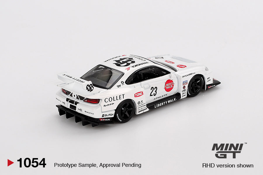 Imported Mini GT Nissan LB-Super Silhouette S15 Silvia Athlete Die-Cast Car