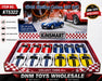Kinsmart 1965 Shelby Cobra 427 S/C Die-Cast Model Set (12 PCS Assorted Colors) Ð 1:32 Scale Pull Back Collection