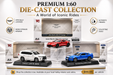 1:60 Scale Die-Cast Model Cars – Premium Collection | Wholesale