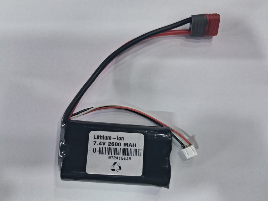 7.4V 2600Mah Battery 18650 Li-Lon With T Connector with BMS