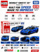 Tomica AO-06 Chevrolet Corvette ZR1 Diecast Premium Toy Car Model in 1:64 Scale