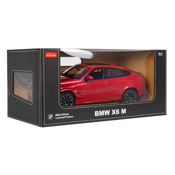 RASTAR BMW X6 M 99200 RC CAR 1/14 SCALE (RED)