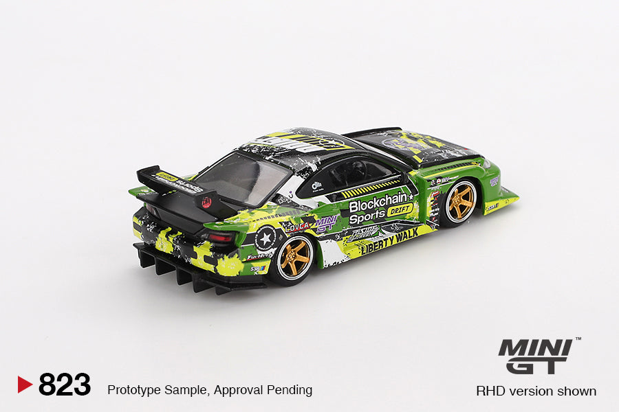 Imported Mini GT Nissan LB-Super Silhouette S15 Silvia Formula Drift Die-Cast Car