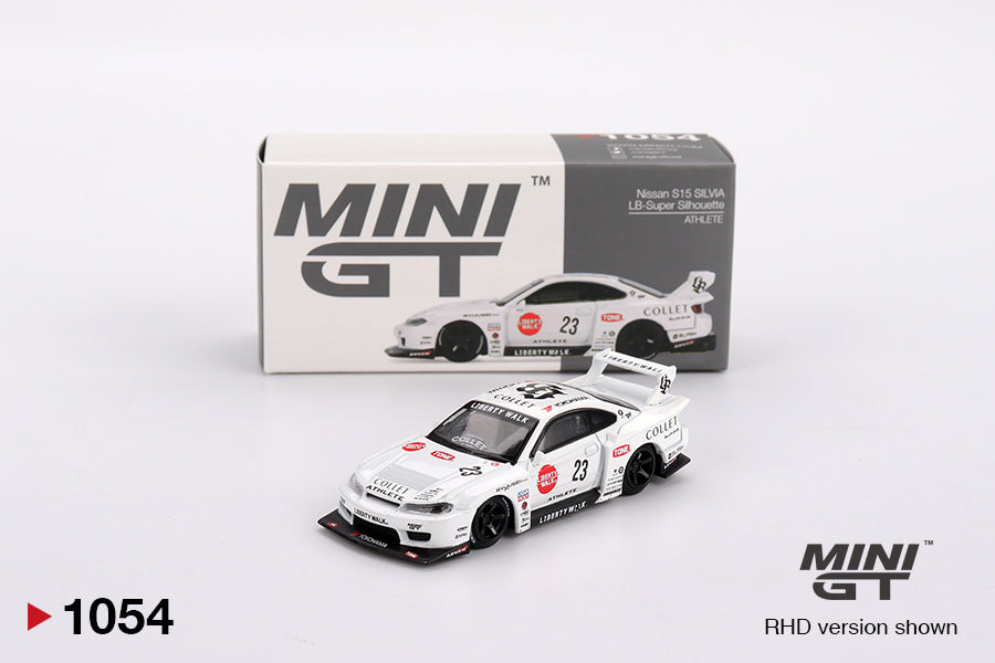 Imported Mini GT Nissan LB-Super Silhouette S15 Silvia Athlete Die-Cast Car