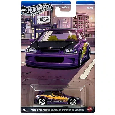 Imported  Hot Wheels Silver Series Compact Kings Die-Cast Car Set - 10-Piece Premium Combo Pack GDG44-9C7Q