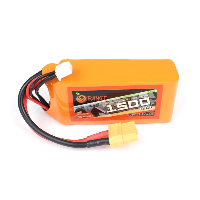 Orange 1500mAh 3S 40C (11.1V) Lithium Polymer Battery Pack