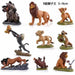 Lion king set   (5-9 cm)