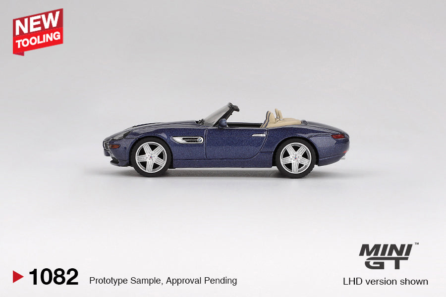 Imported Mini GT #1082 BMW Z8 Alpina Alpine Blue Die-Cast Car