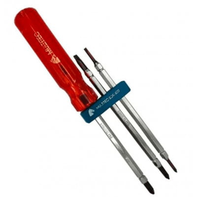 MULTITEC 6 IN 1 MULTI BIT REVERSIBLE SCREWDRIVER SET