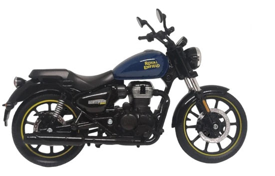 Maisto Royal Enfield Meteor S M Fireball Blue colour  Diecast 1/12