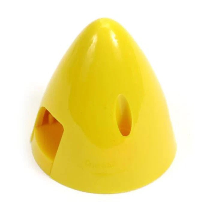 Plastic Backplate Nylone Spinner Yellow 57Mm