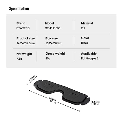 Pu Protective Lens Cover With Antenna Storage Box For Dji Avata Fpv Drone Dji Goggles 2 Dust Proof