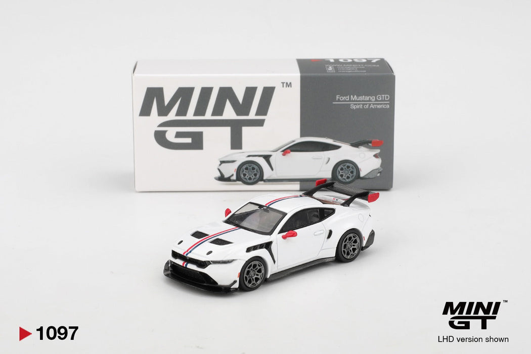 Mini GT Ford Mustang GTD Spirit of America – Mini GT 1097