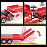 HUINA 1501 + 1502 RC Tractor Truck & Low Bed Trailer Combo | 2.4GHz Remote Control Heavy Duty Transport Set