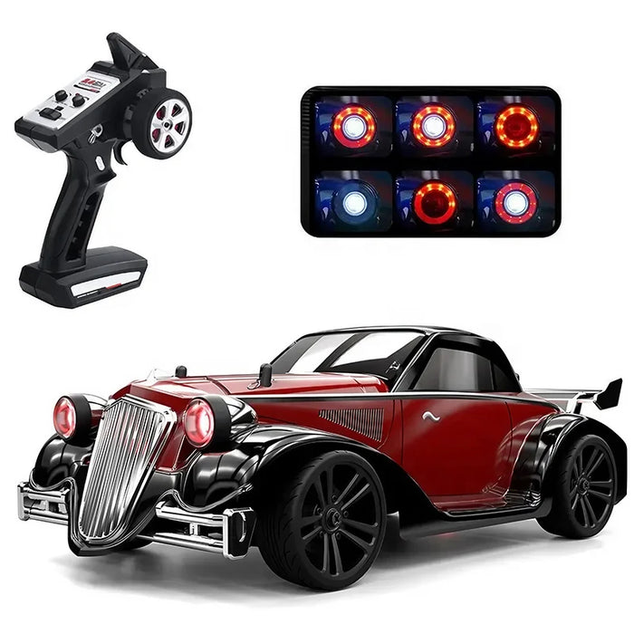 RAPIDLY SCY 16302 HIGH SPEED VEHICLE RTR SUCHIYU RC CAR CUSTOM CLASSIC RED / BLUE