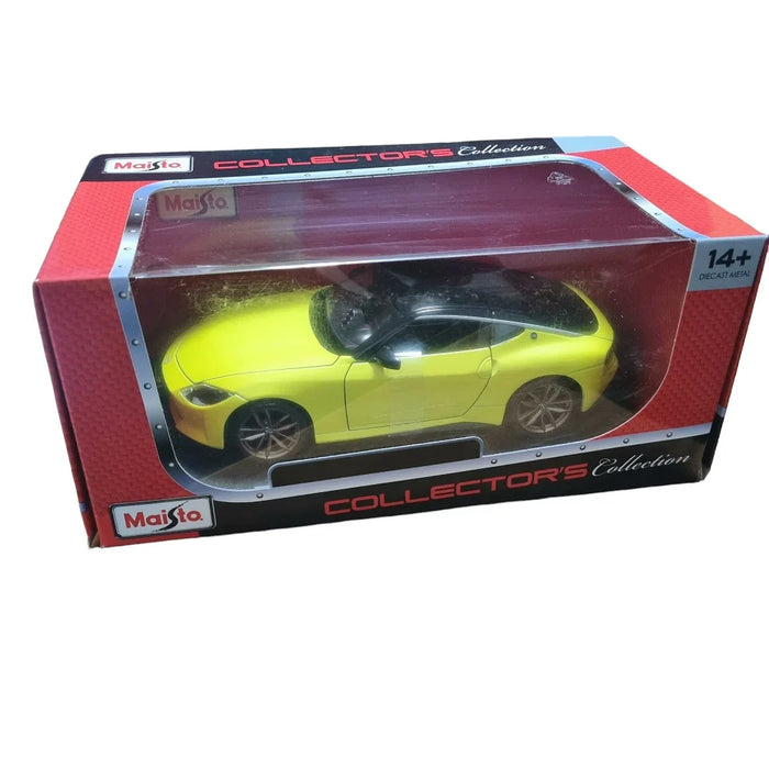 MAISTO 1/24 SCALE 2023 NISSAN Z (YELLOW) DIECAST CAR MODEL