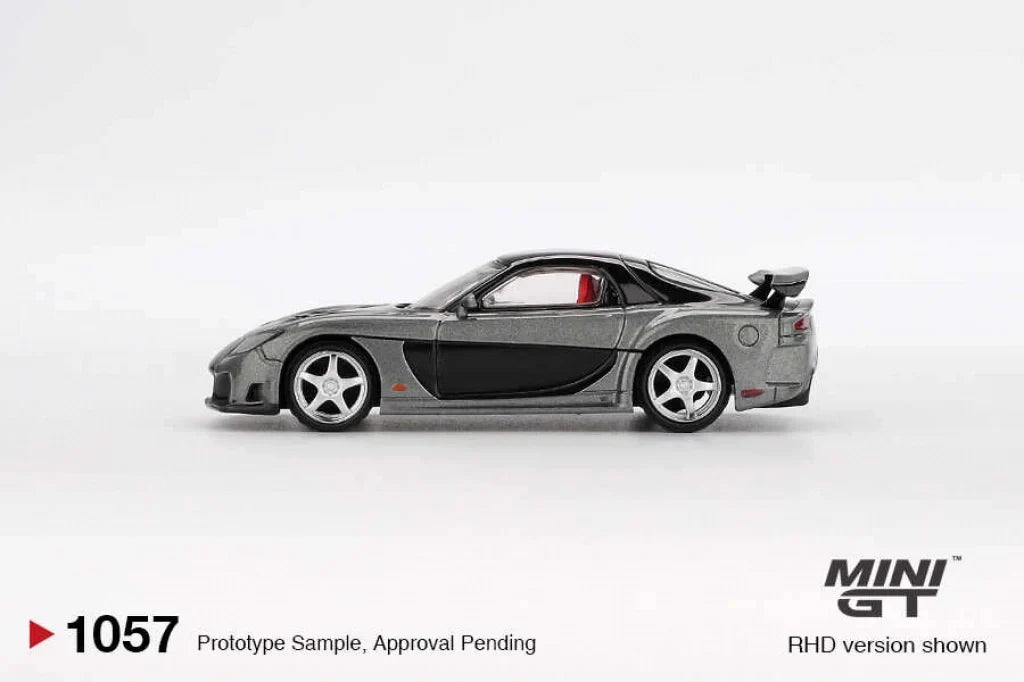 Mini GT MGT01057 1/64 Mazda RX-7 VeilSide Fortune Grey