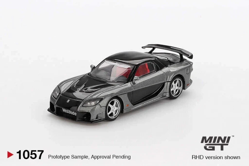 Mini GT MGT01057 1/64 Mazda RX-7 VeilSide Fortune Grey