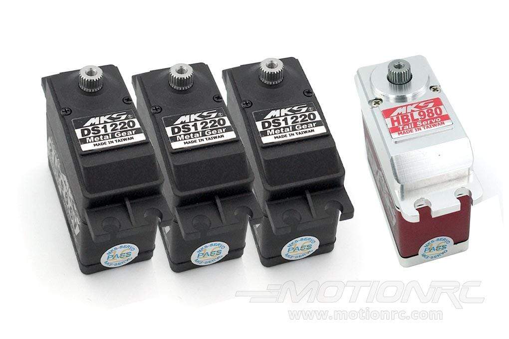 MKS 700/800 Size Helicopter Servo Multi Pack Premium