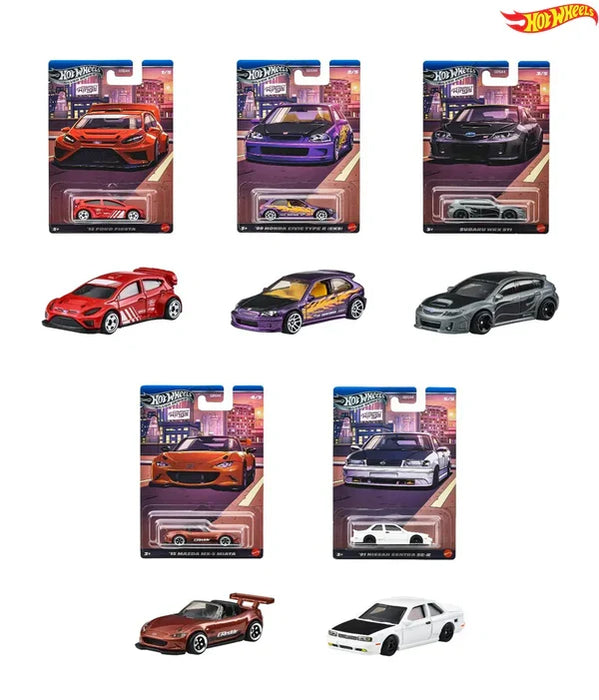 Imported  Hot Wheels Silver Series Compact Kings Die-Cast Car Set - 10-Piece Premium Combo Pack GDG44-9C7Q
