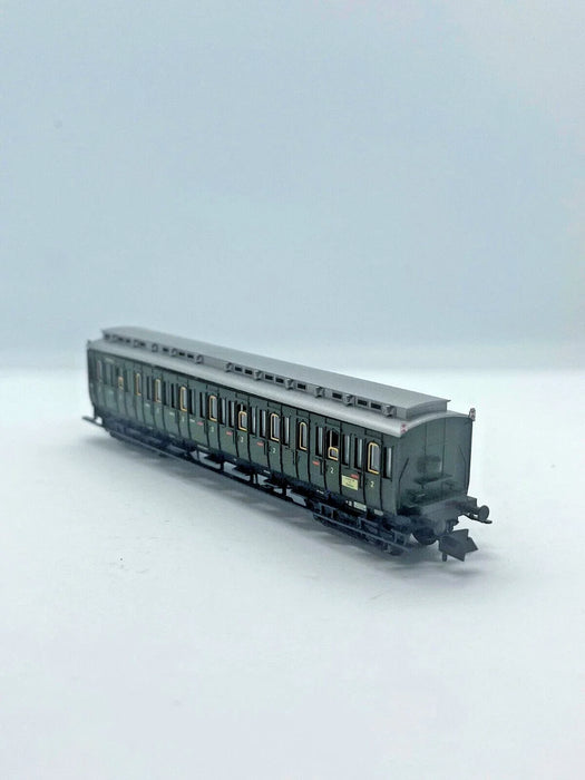 FLEISCHMANN HO 8046 K 2ND CLASS COMPARTMENT COACH B4 041843 FFM OF THE DB