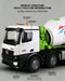12CH 1/14 RC Huina 1537 Metal Mixer Truck RTR Toys Radio Battery Light Sound