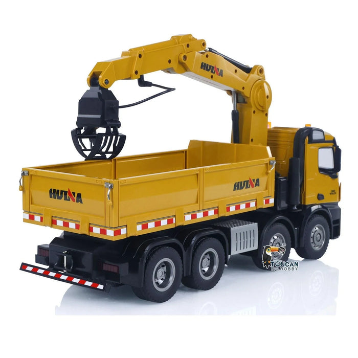 HUINA 1538 1:14 2.4G PROFESSIONAL RC TIMBER GRAPPLE DUMP TRUCK WITH 26 FUNCTION