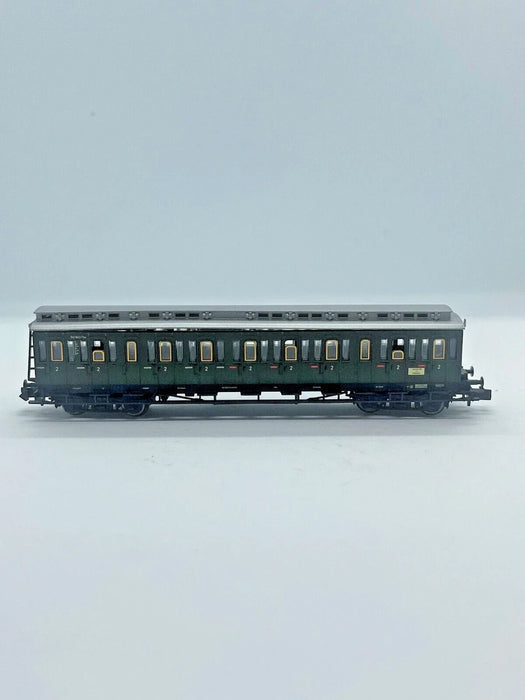 FLEISCHMANN HO 8046 K 2ND CLASS COMPARTMENT COACH B4 041843 FFM OF THE DB