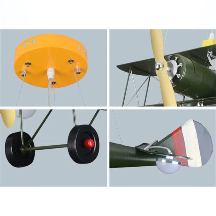 LED VINTAGE AIRPLANE CEILING LIGHT SIZE 2FTX2FT