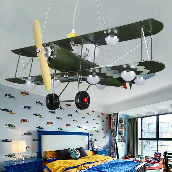 LED VINTAGE AIRPLANE CEILING LIGHT SIZE 2FTX2FT