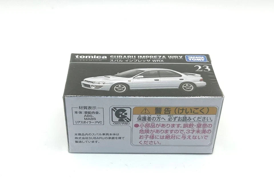 TAKARA TOMY PREMIUM SUBARU IMPREZA WRX 23 1/61SCALE