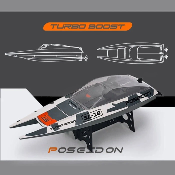 SULONG RC BOAT POSEIDON 2.4G TURBO BOOST NO SL-8026A