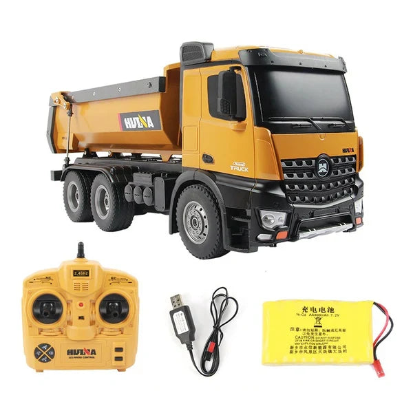 Remote Control Huina 1573 1:14 Dump Truck (2026 Model)