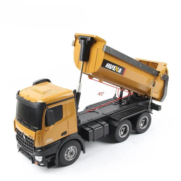 Remote Control Huina 1573 1:14 Dump Truck (2026 Model)