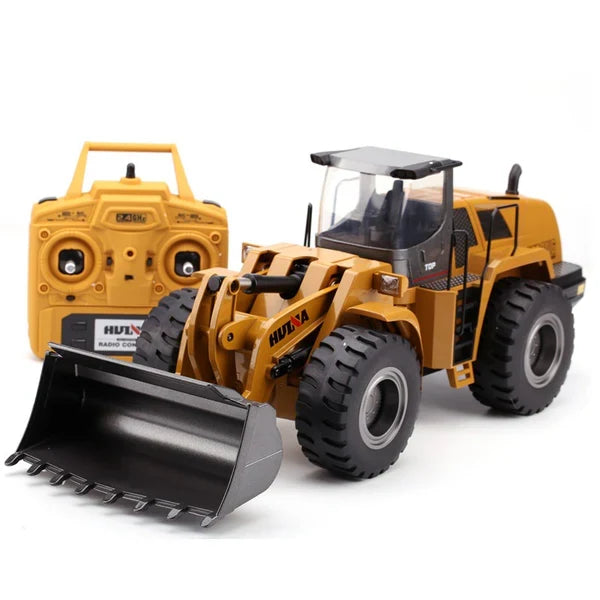 Huina 1583 1:14 Scale RC Wheel Loader – Heavy-Duty Remote Control Construction Toy