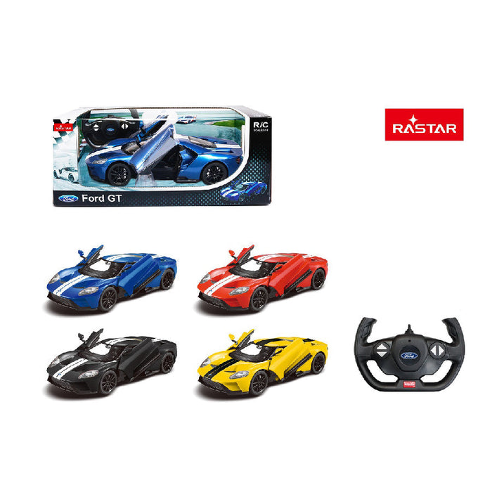 RASTAR FORD GT 78100 RC CAR 1/14 SCALE (BLUE)