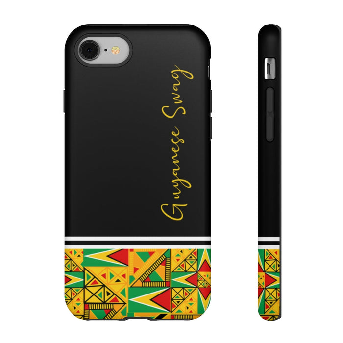 Guyanese Swag Guyana Tribal Print Tough Phone Case