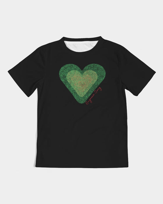 Heart Guyanese Swag Love Boys Short Sleeve Tee