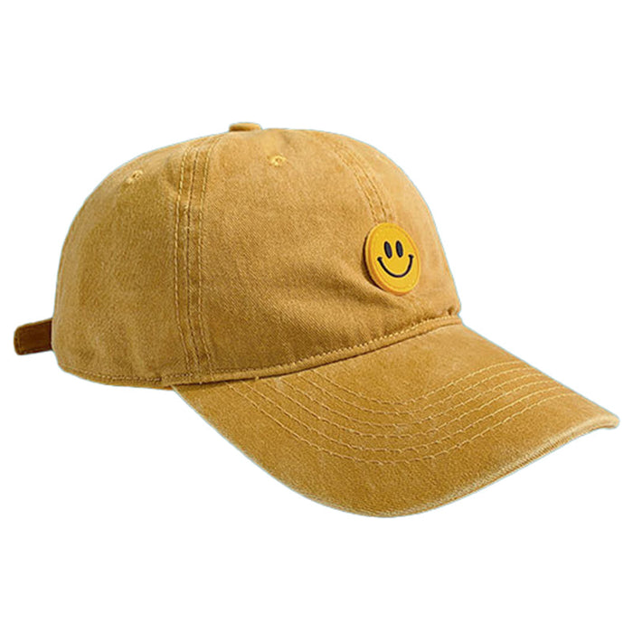 Unisex Vintage Smiley Baseball Cap Adjustable