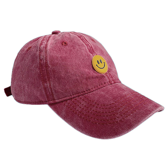 Unisex Vintage Smiley Baseball Cap Adjustable