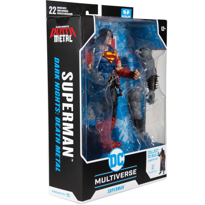 DC Multiverse Figures - Dark Nights: Death Metal (BAF Darkfather) - 7" Scale Superman