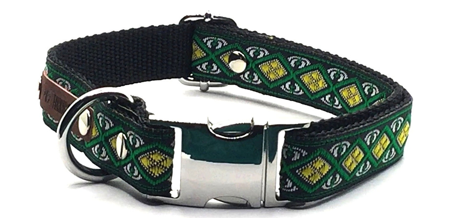 Finnigan Designer Dog Collar (Glitzy Collection) Medium