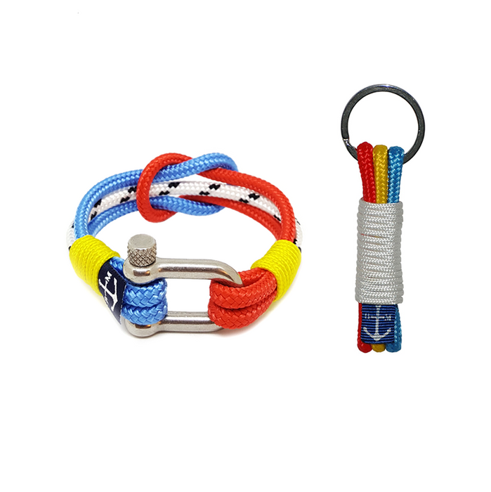 Waylon Nautical Bracelet and Keychain