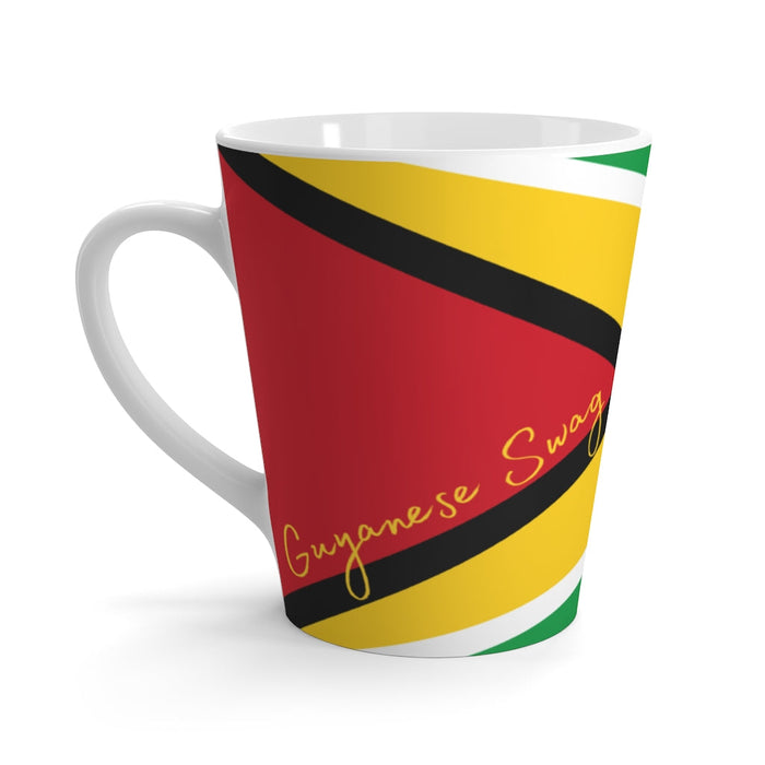 Guyana Flag Latte Mug