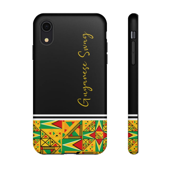 Guyanese Swag Guyana Tribal Print Tough Phone Case