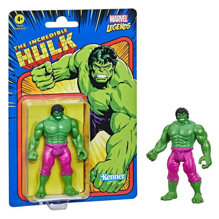 Hasbro Marvel Legends Retro 375 Collection The Incredible Hulk 3 3/4-Inch Action Figure